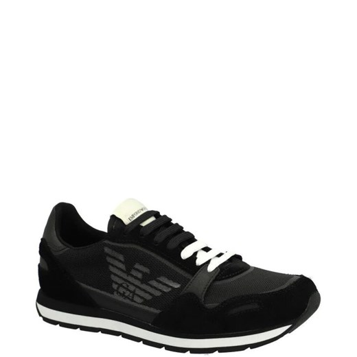 Buty sportowe męskie Emporio Armani sznurowane