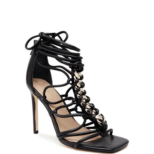 Guess Skórzane sandały na szpilce BINI Guess 38 wyprzedaż Gomez Fashion Store