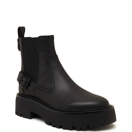 Workery damskie Kurt Geiger casualowe bez zapięcia na platformie z tworzywa sztucznego 