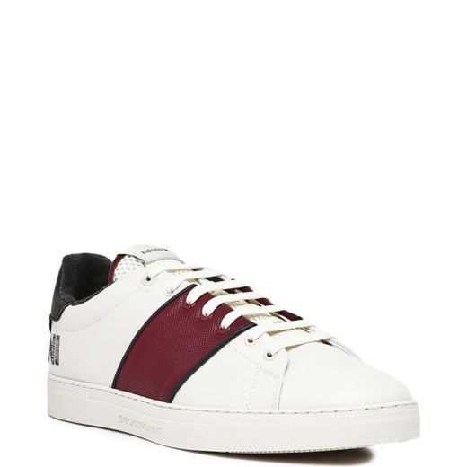 Emporio Armani Skórzane trampki Emporio Armani 45 okazja Gomez Fashion Store