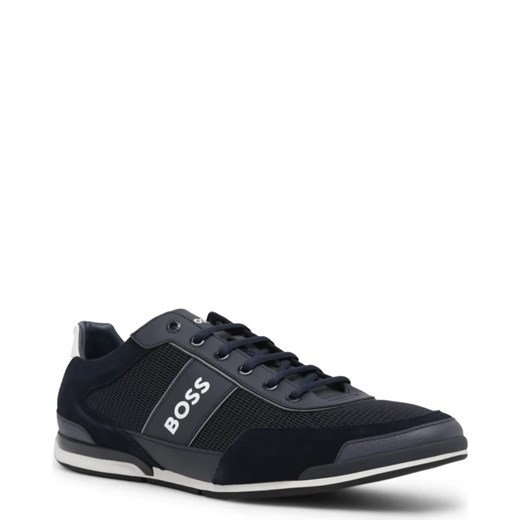Buty sportowe męskie BOSS HUGO ze skóry