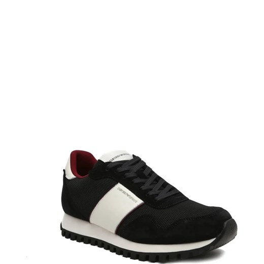 Emporio Armani Sneakersy | z dodatkiem skóry Emporio Armani 40 Gomez Fashion Store promocyjna cena