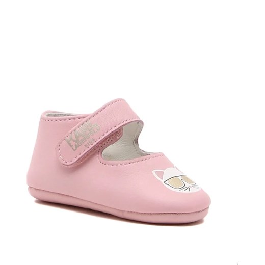 Karl Lagerfeld Kids Skórzane niechodki 21 Gomez Fashion Store promocyjna cena