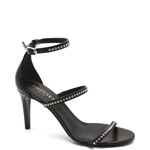 TWINSET Skórzane sandały ze sklepu Gomez Fashion Store w kategorii Sandały damskie - zdjęcie 163936840