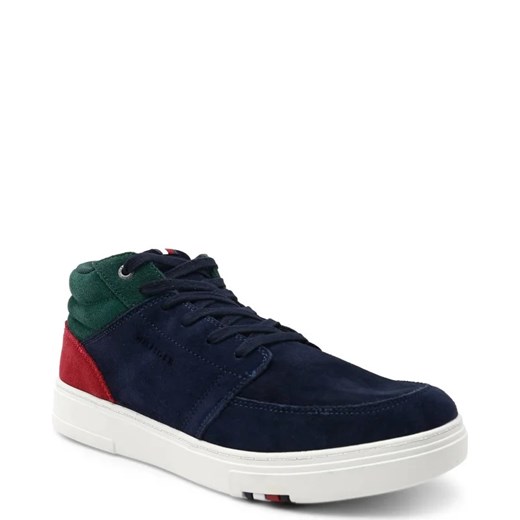Tommy Hilfiger Skórzane sneakersy MODERN CUPSOLE CHUKKA SUEDE Tommy Hilfiger 41 okazyjna cena Gomez Fashion Store