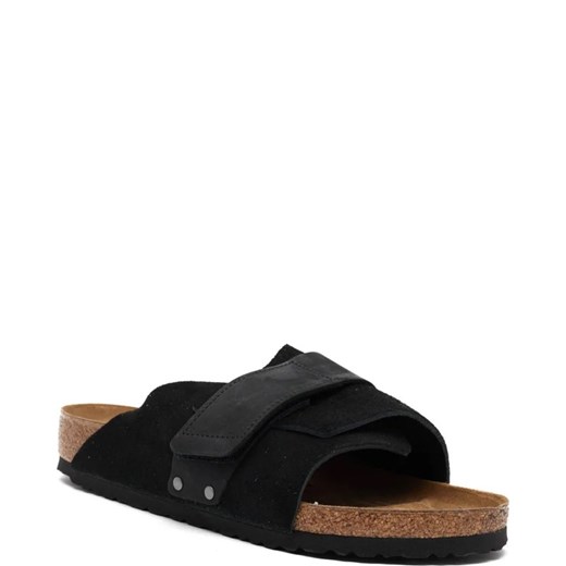 Birkenstock Skórzane klapki Kyoto VL 42 Gomez Fashion Store