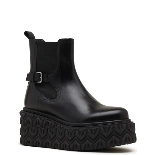 Patrizia Pepe Skórzane sztyblety Patrizia Pepe 37 okazyjna cena Gomez Fashion Store