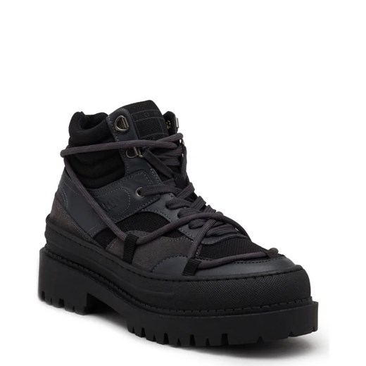 Tommy Jeans workery damskie wiązane na platformie 