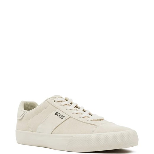 BOSS BLACK Trampki Aiden_teen | z dodatkiem skóry 42 okazyjna cena Gomez Fashion Store
