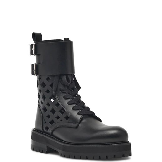 Workery damskie Dondup - Made In Italy z tworzywa sztucznego casual sznurowane