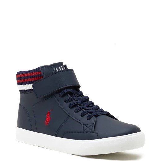 Buty sportowe dziecięce Polo Ralph Lauren wiązane z tkaniny