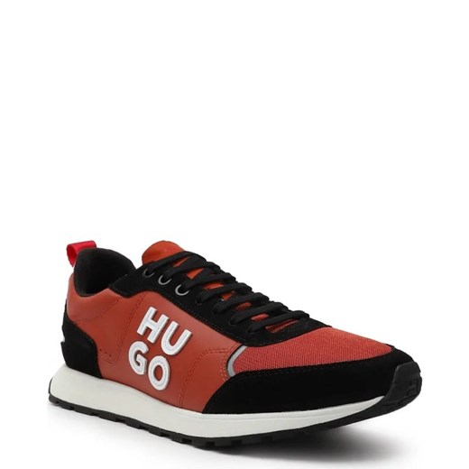 HUGO Sneakersy Icelin | z dodatkiem skóry 46 Gomez Fashion Store wyprzedaż