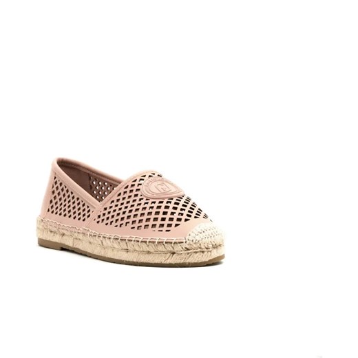 Espadryle damskie Liu Jo z tworzywa sztucznego na lato na płaskiej podeszwie bez zapięcia casual 