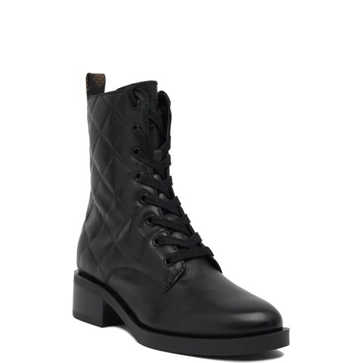 Workery damskie Guess z tkaniny casual na płaskiej podeszwie
