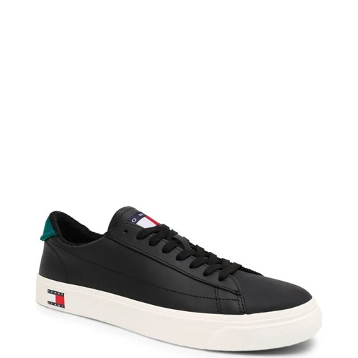 Trampki męskie Tommy Jeans sznurowane ze skóry