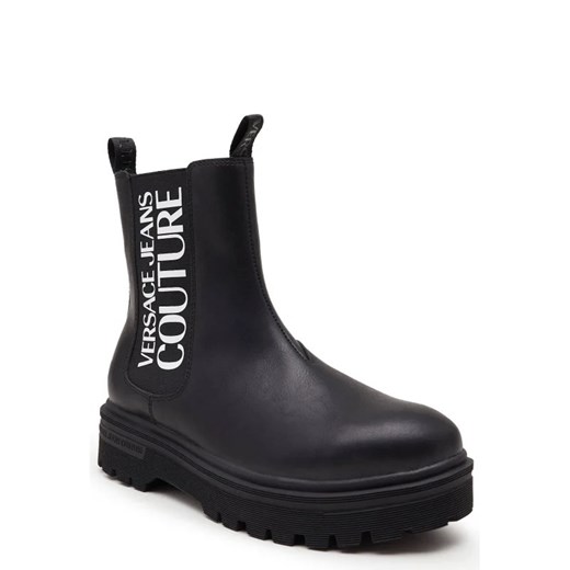 Versace Jeans Couture Skórzane sztyblety 45 wyprzedaż Gomez Fashion Store