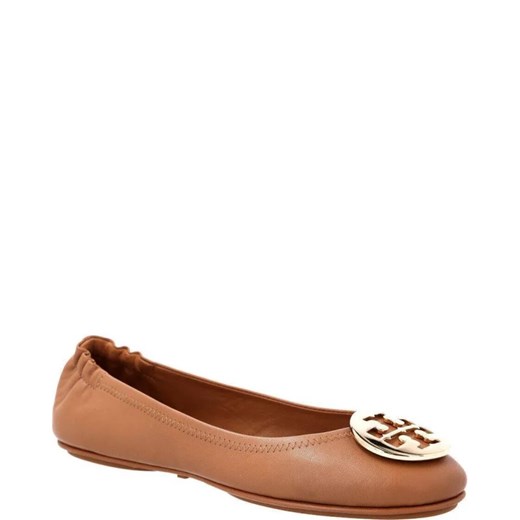 TORY BURCH Skórzane baleriny MINNIE TRAVEL Tory Burch 5 Gomez Fashion Store