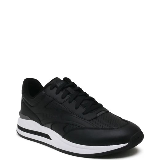 BOSS BLACK Skórzane sneakersy Kurt Runn ze sklepu Gomez Fashion Store w kategorii Buty sportowe męskie - zdjęcie 163938882