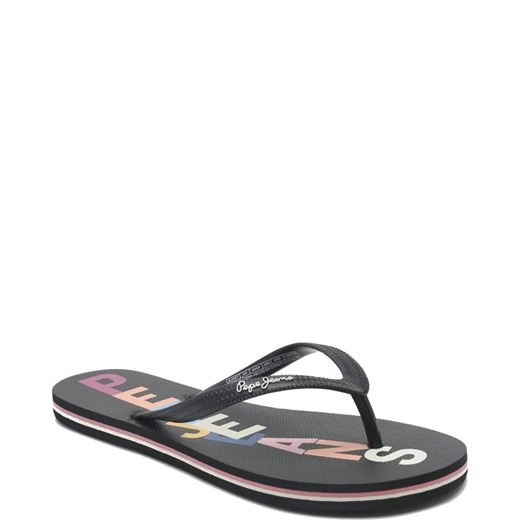 Klapki damskie Pepe Jeans na lato z tworzywa sztucznego