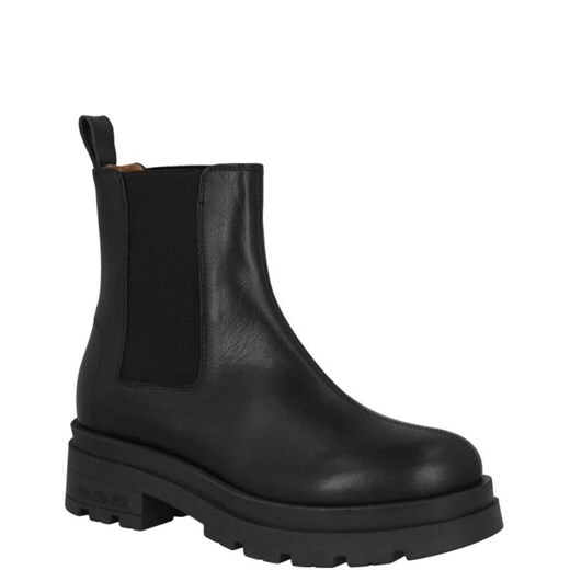 Trussardi Skórzane sztyblety BEATLES Trussardi 39 promocyjna cena Gomez Fashion Store