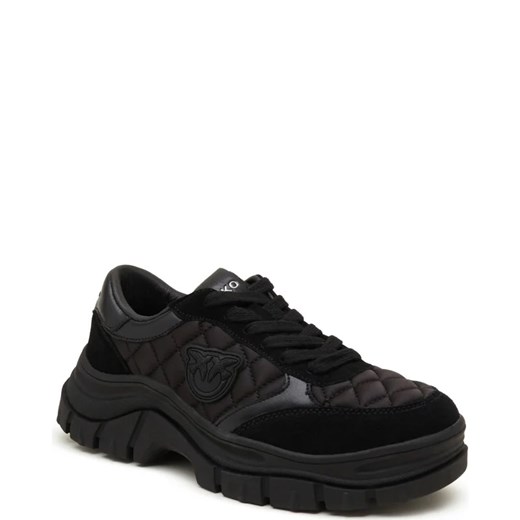 Buty sportowe damskie Pinko sneakersy tkaninowe