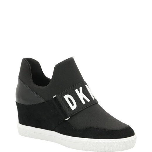 Buty sportowe damskie DKNY sneakersy z tworzywa sztucznego 