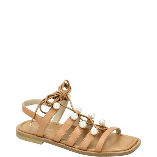 Stuart Weitzman Skórzane sandały GOLDIE Stuart Weitzman 38 Gomez Fashion Store wyprzedaż