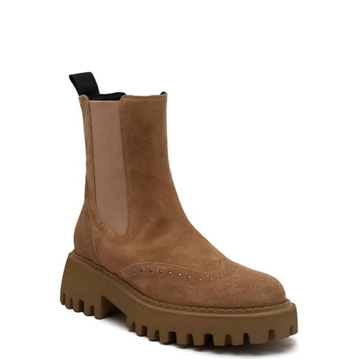 Marc Cain Skórzane sztyblety Marc Cain 37 okazyjna cena Gomez Fashion Store
