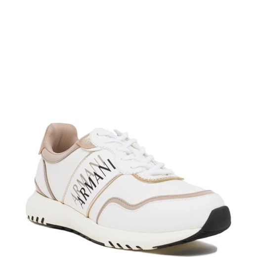Buty sportowe damskie Armani Exchange sneakersy z tkaniny