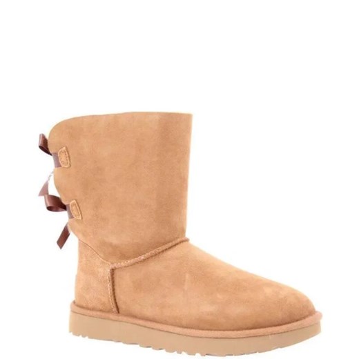 UGG Skórzane śniegowce Bailey Bow II | z dodatkiem wełny 37 Gomez Fashion Store