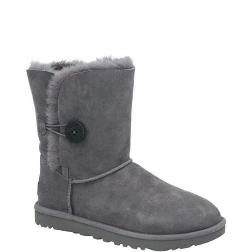 UGG Skórzane śniegowce W Bailey Button II | z dodatkiem wełny 37 Gomez Fashion Store