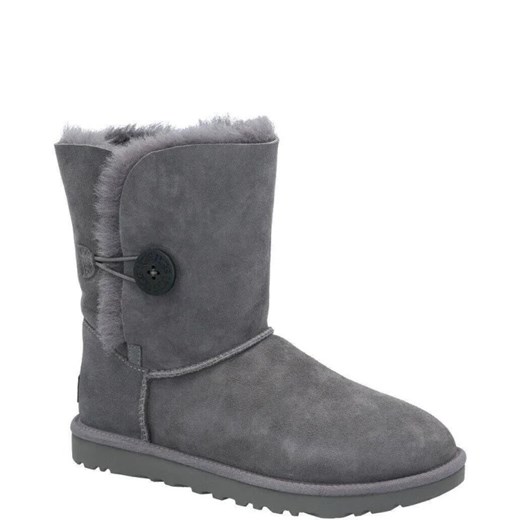 UGG Skórzane śniegowce W Bailey Button II | z dodatkiem wełny 41 Gomez Fashion Store