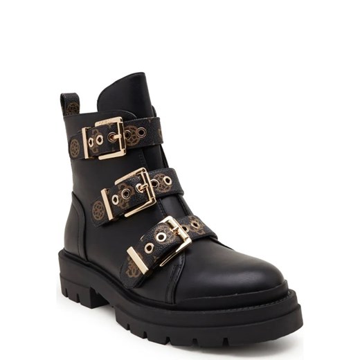 Guess Botki OBIA2 | z dodatkiem skóry Guess 37 Gomez Fashion Store