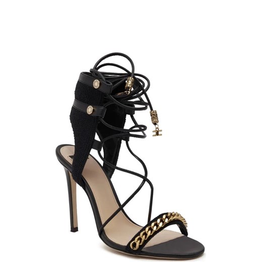 Elisabetta Franchi Skórzane sandały na szpilce ze sklepu Gomez Fashion Store w kategorii Sandały damskie - zdjęcie 163940882
