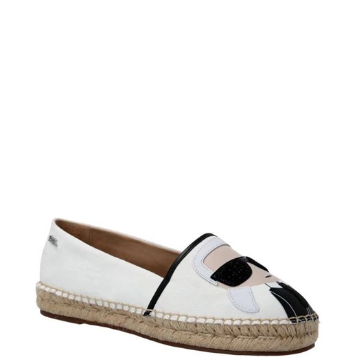 Karl Lagerfeld Espadryle | z dodatkiem skóry Karl Lagerfeld 41 promocyjna cena Gomez Fashion Store
