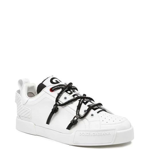 Dolce & Gabbana Skórzane sneakersy ze sklepu Gomez Fashion Store w kategorii Buty sportowe męskie - zdjęcie 163941481