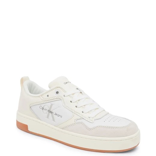 CALVIN KLEIN JEANS Skórzane sneakersy BASKET CUPSOLE LOW 37 okazyjna cena Gomez Fashion Store