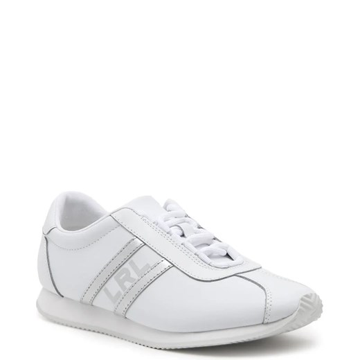 Buty sportowe damskie białe Ralph Lauren sneakersy z tworzywa sztucznego 