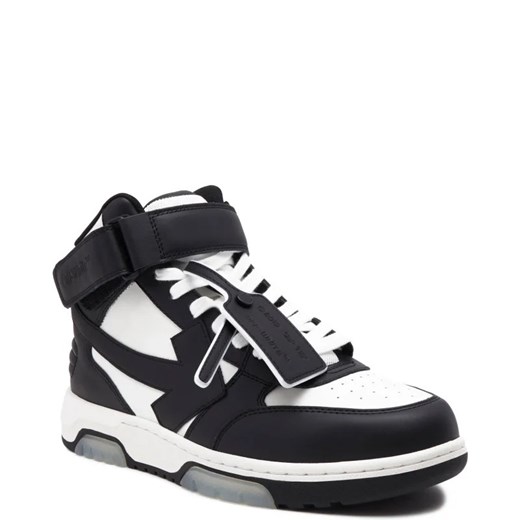 OFF-WHITE Skórzane sneakersy ze sklepu Gomez Fashion Store w kategorii Buty sportowe męskie - zdjęcie 163942161