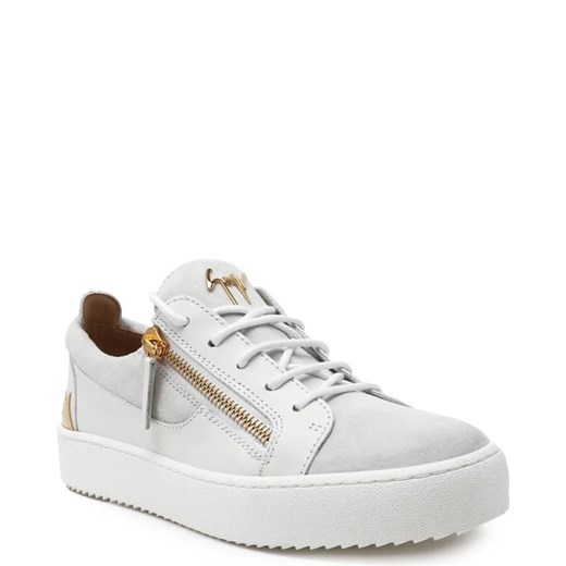 Giuseppe Zanotti Skórzana trampki Giuseppe Zanotti 44 okazyjna cena Gomez Fashion Store