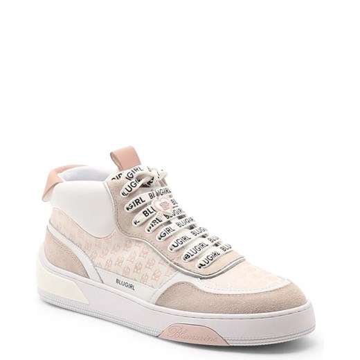 BluGirl Blumarine Skórzane sneakersy ze sklepu Gomez Fashion Store w kategorii Buty sportowe damskie - zdjęcie 163942591