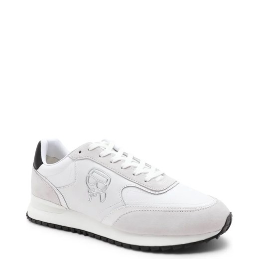 Karl Lagerfeld Skórzane sneakersy VELOCITOR II Plexikonic ze sklepu Gomez Fashion Store w kategorii Buty sportowe męskie - zdjęcie 163942620