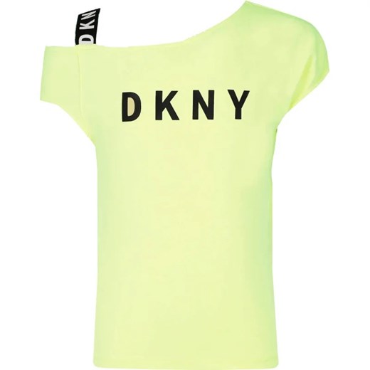 DKNY Kids T-shirt FANCY | Regular Fit ze sklepu Gomez Fashion Store w kategorii Bluzki dziewczęce - zdjęcie 163943193