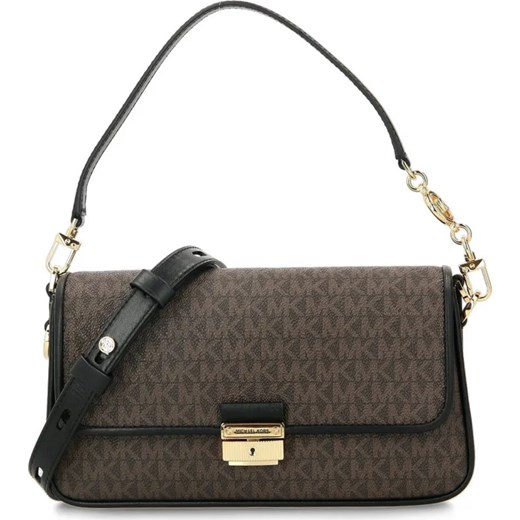 Listonoszka brązowa Michael Kors elegancka matowa na ramię