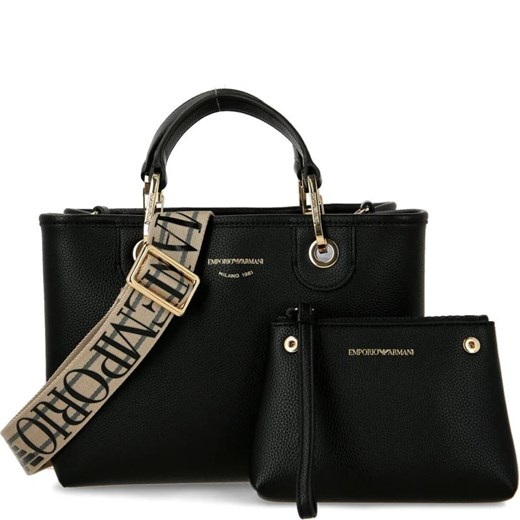 Emporio Armani Torebka na ramię + saszetka Emporio Armani OS okazyjna cena Gomez Fashion Store