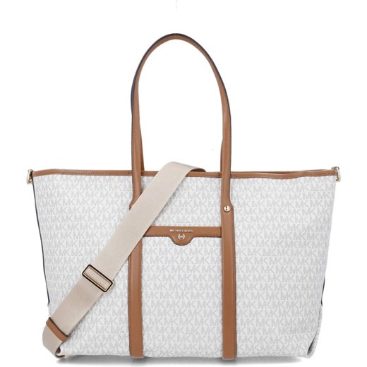 Michael Kors Shopperka Beck | z dodatkiem skóry ze sklepu Gomez Fashion Store w kategorii Torby Shopper bag - zdjęcie 163943780