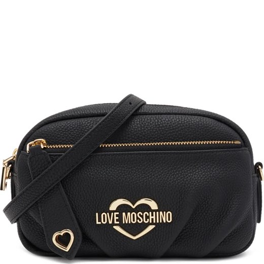 Love Moschino Skórzana listonoszka ze sklepu Gomez Fashion Store w kategorii Listonoszki - zdjęcie 163944204