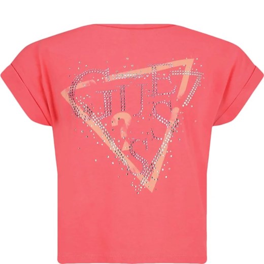 Guess T-shirt | Regular Fit ze sklepu Gomez Fashion Store w kategorii Bluzki dziewczęce - zdjęcie 163944221