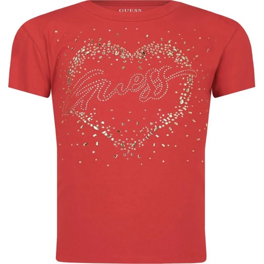 Guess T-shirt | Regular Fit ze sklepu Gomez Fashion Store w kategorii Bluzki dziewczęce - zdjęcie 163944233
