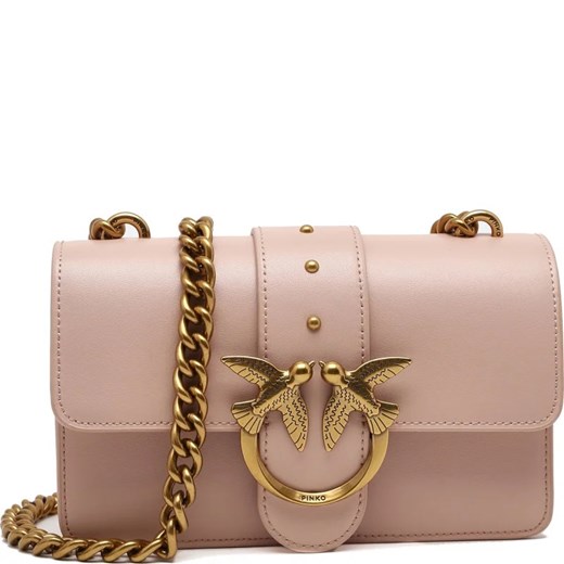 Pinko Skórzana torebka na ramię LOVE ONE MINI C ze sklepu Gomez Fashion Store w kategorii Kopertówki - zdjęcie 163944323